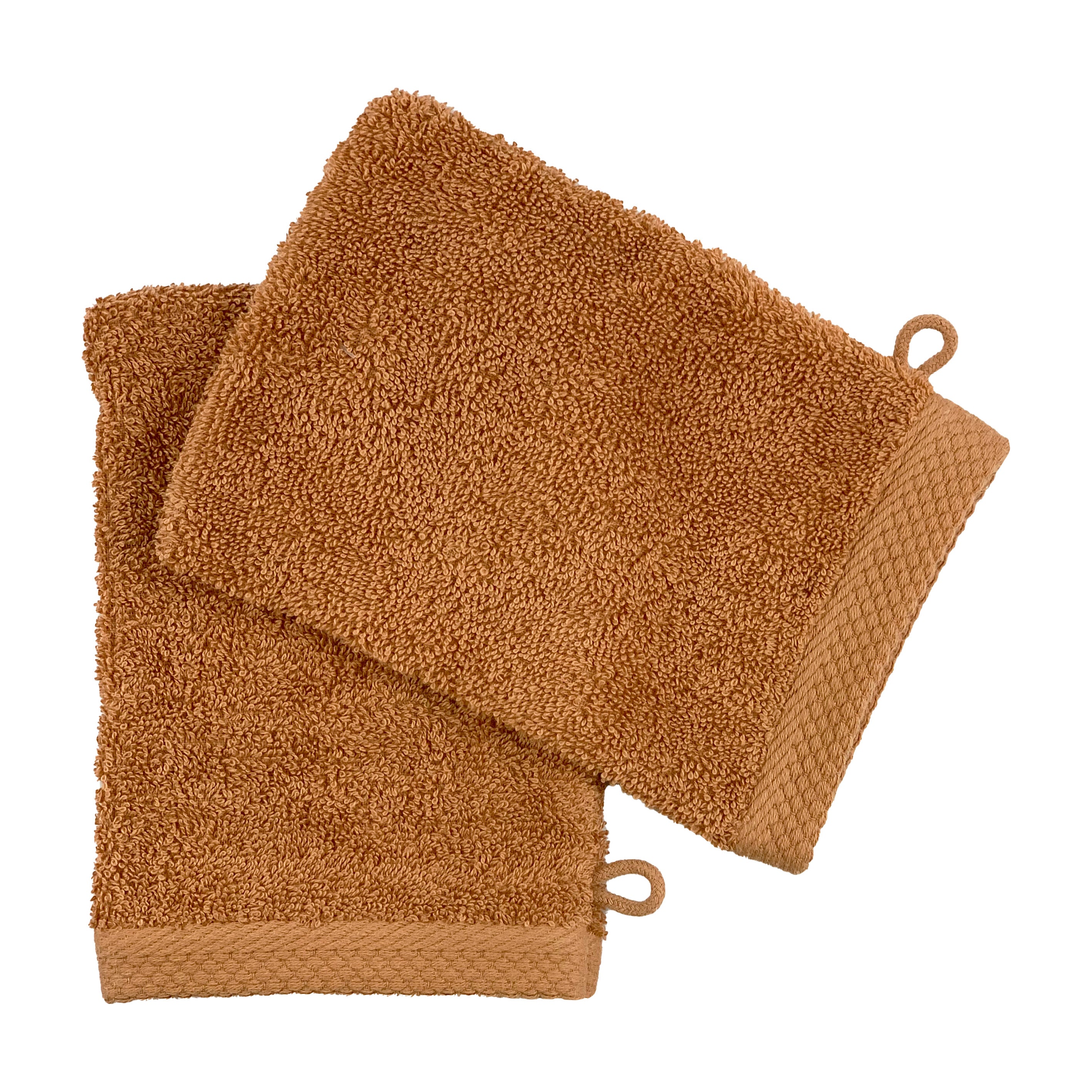 Set de 2 Gants de Toilette 16x21