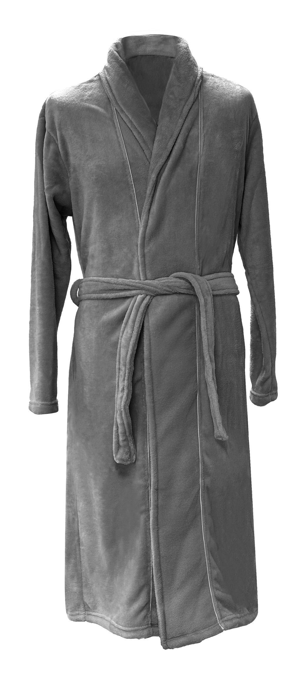 Robe de chambre avec passepoil
