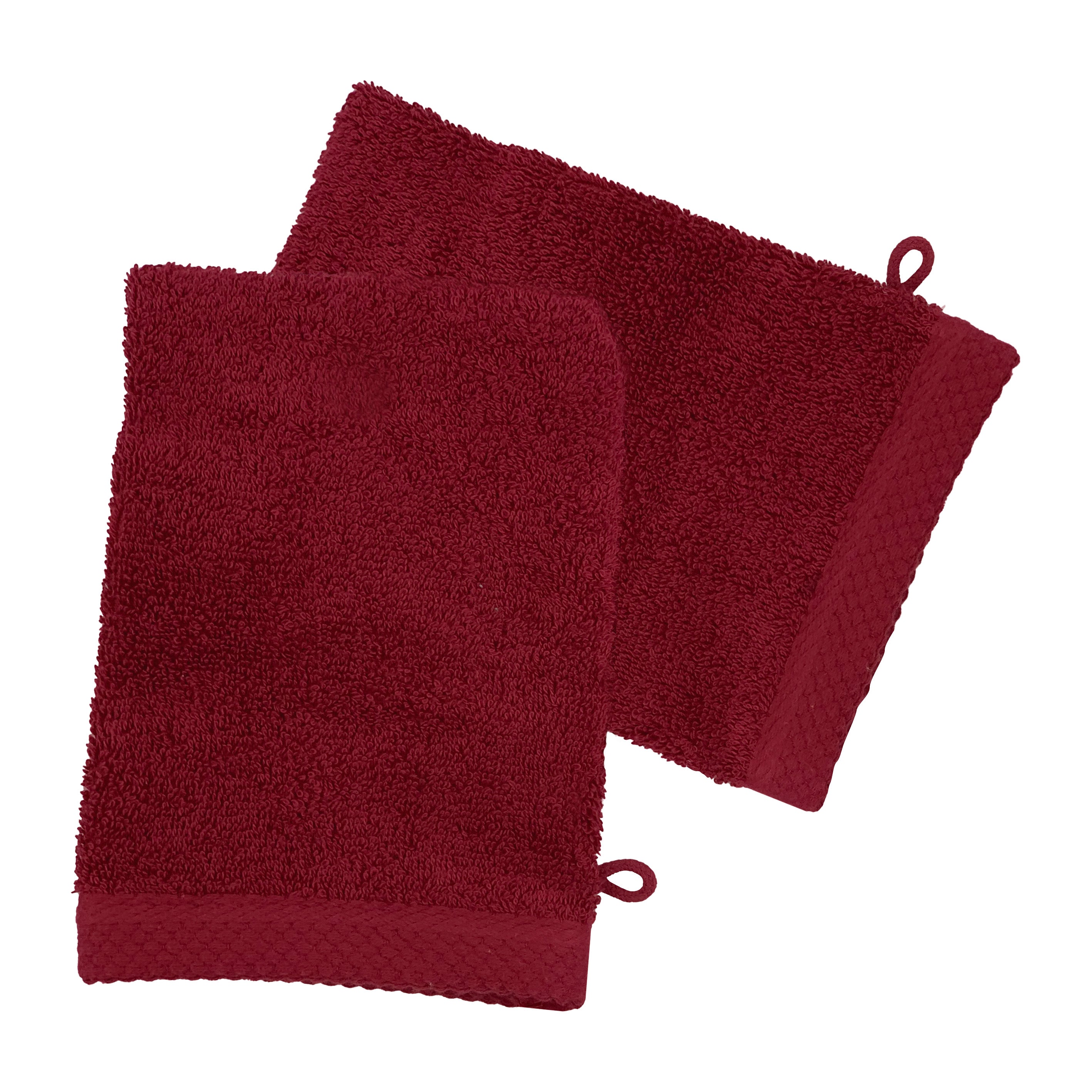 Set de 2 Gants de Toilette 16x21