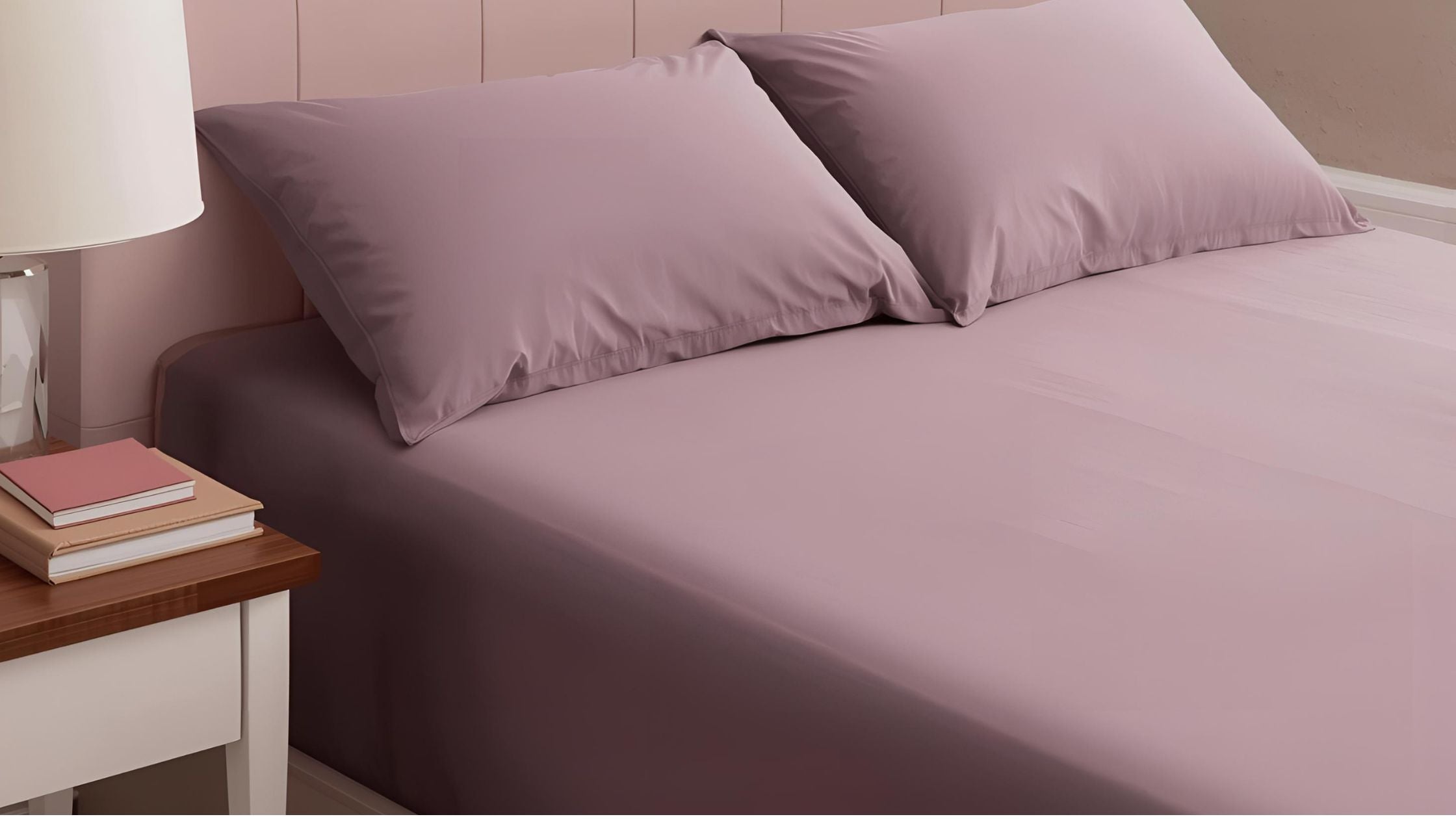 drap housse violet pour un matelas 160 x 200 cm 