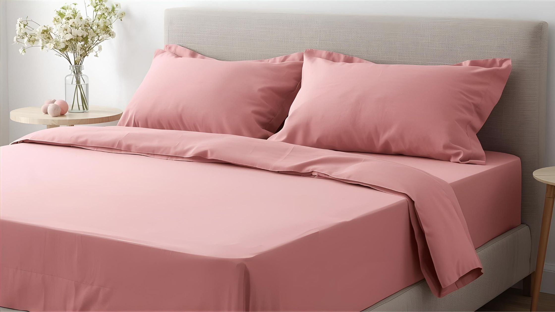 linge de lit en satin de coton 160 x 200 cm 